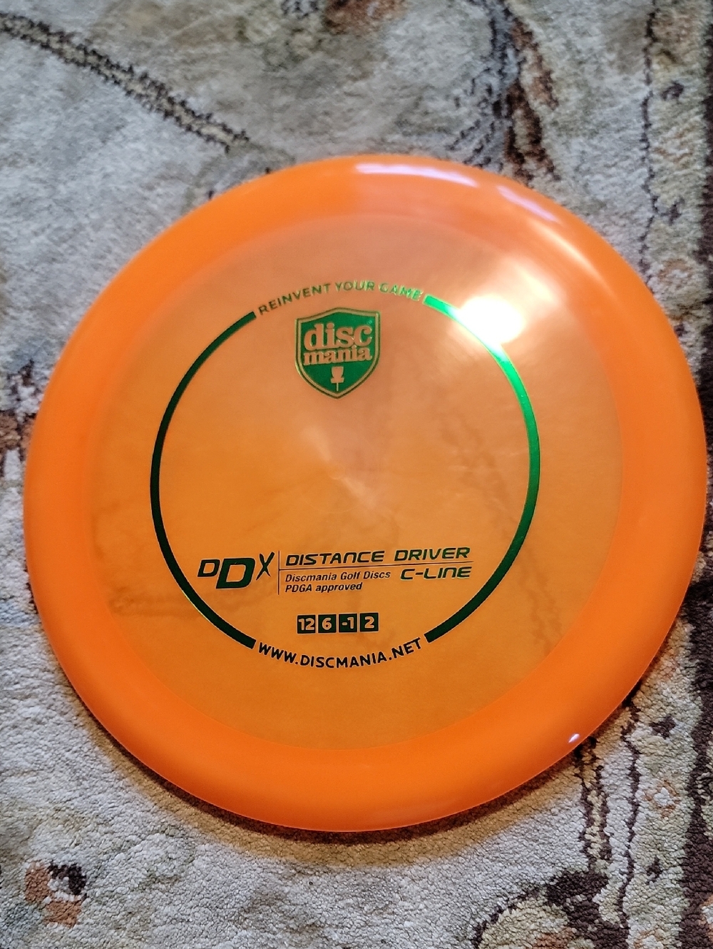 Discmania C-Line DDx Distance Driver Orange 175 Grams Innova Made OOP Collector